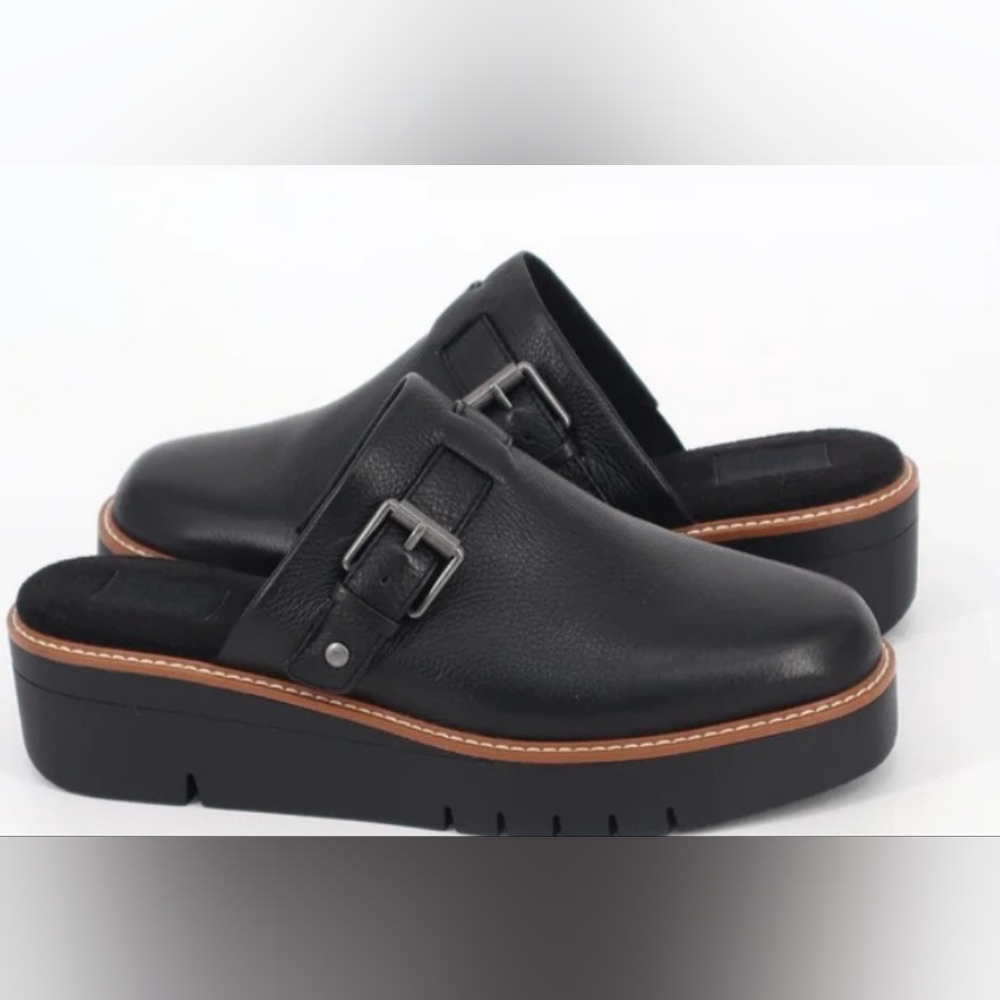 NATURALIZER women’s Wayde black mule slip-on sz 9. NIB. VERY NICE
